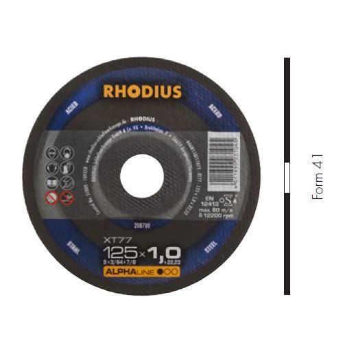 Rhodius Trennscheibe XT77 für Stahl